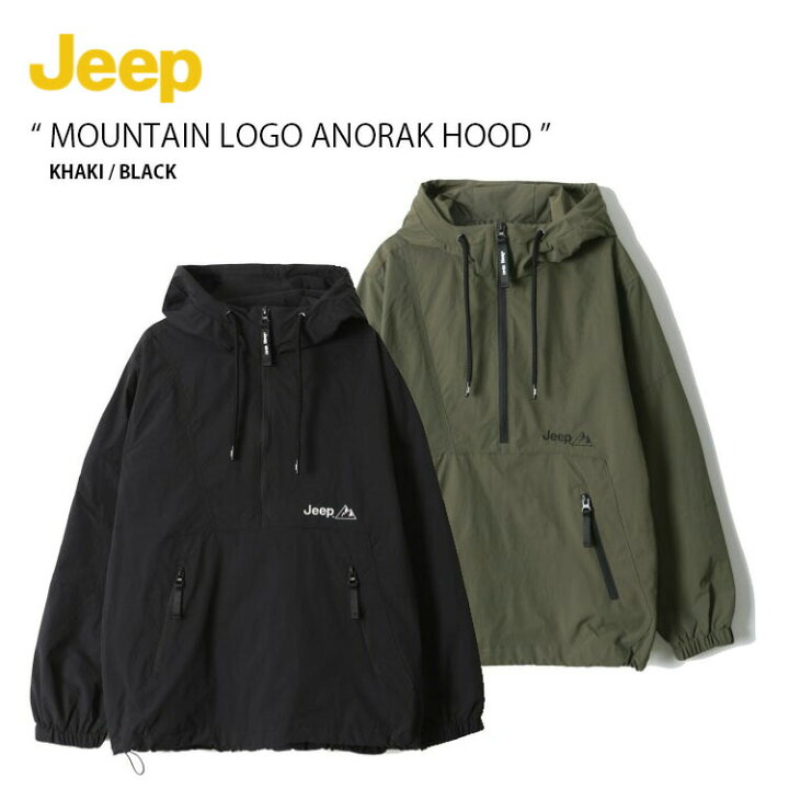 楽天市場】Jeep ジープ マウンテンパーカー MOUNTAIN LOGO ANORAK HOOD 