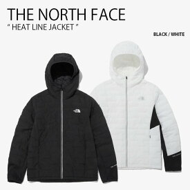 THE NORTH FACE ノースフェイス パディングジャケット HEAT LINE JACKET ヒート ライン ジャケット ジップアップ フーディ パーカー ニット ロゴ スポーツ ブラック ホワイト 男性用 女性用 NJ3NN50A/B【中古】未使用品