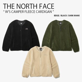 THE NORTH FACE ノースフェイス レディース フリースジャケット W'S CAMPER FLEECE CARDIGAN ウィメンズ キャンパー フリース カーディガン ジャケット アウトドア ベージュ ブラック カーキ NJ4FN85A/B/C【中古】未使用品