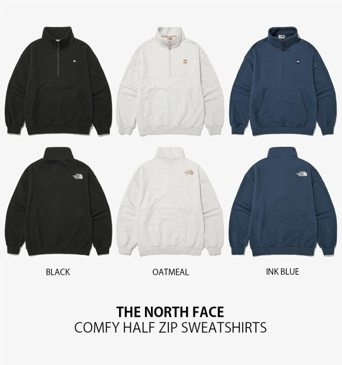 楽天市場】THE NORTH FACE ノースフェイス スウェット COMFY HALF ZIP 