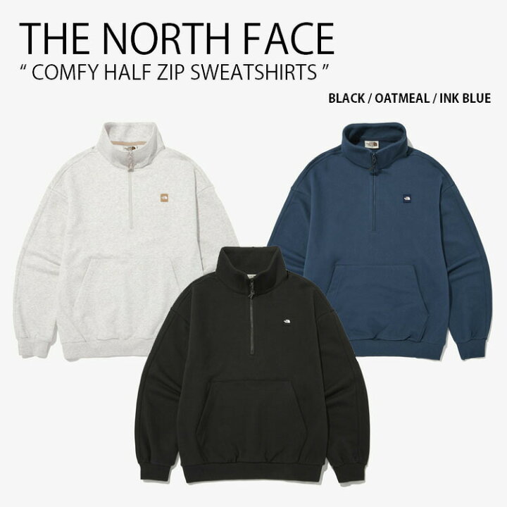 楽天市場】THE NORTH FACE ノースフェイス スウェット COMFY HALF ZIP 