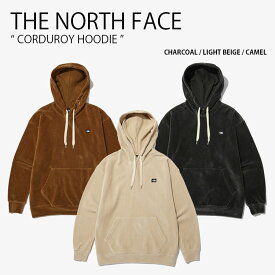 THE NORTH FACE ノースフェイス パーカー CORDUROY HOODIE コーデュロイ フーディ 長袖 フード ロゴ カジュアル ストリート ブラック ベージュ ブラウン メンズ レディース NM5PN52A/B/C【中古】未使用品