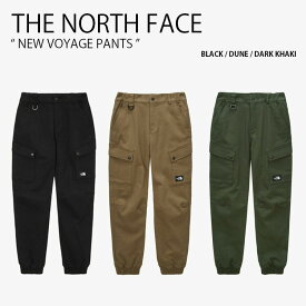 THE NORTH FACE ノースフェイス ジョガーパンツ NEW VOYAGE PANTS ニュー ボヤージュ パンツ 長ズボン カーゴパンツ イージーパンツ ロゴ カジュアル ストリート ブラック ブラウン カーキ NP6NN61A/B/C【中古】未使用品