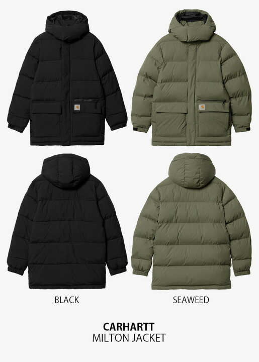 楽天市場】CARHARTT カーハート パディングジャケット MILTON JACKET 