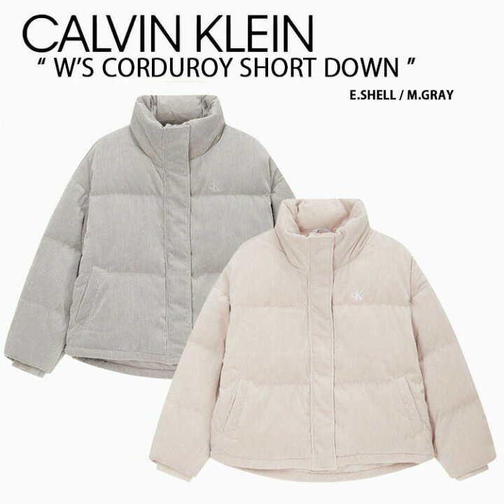 Calvin Klein ダウンジャケット グレー 