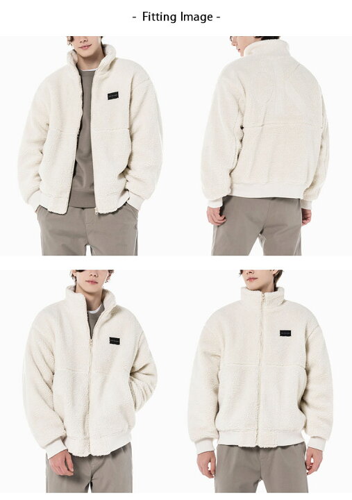 楽天市場】Calvin Klein カルバンクライン フリースジャケット OVERFIT  