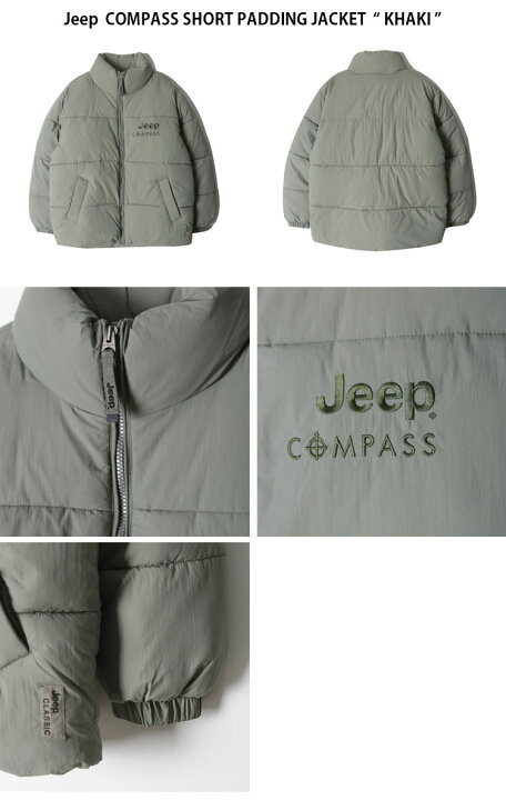 楽天市場】Jeep ジープ パディングジャケット COMPASS SHORT PADDING 