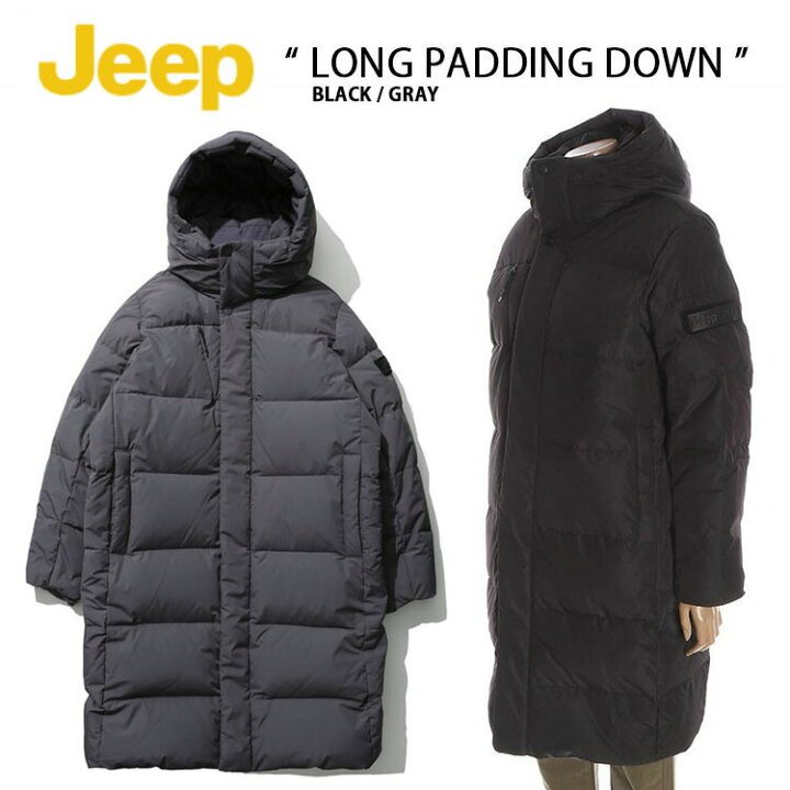 楽天市場】Jeep ジープ ダウンコート LONG PADDING DOWN COAT ロング 