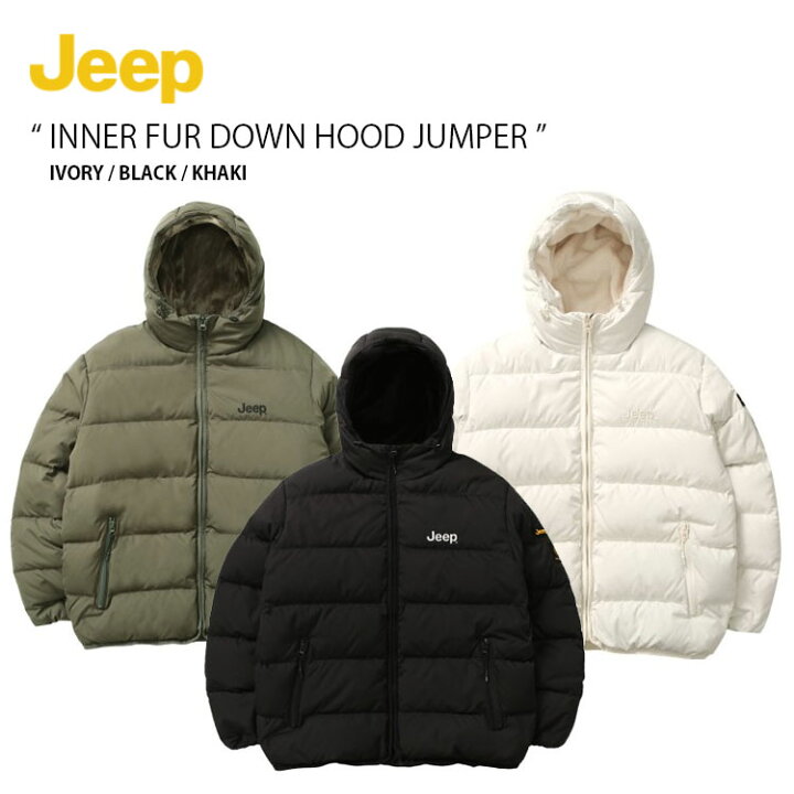 楽天市場】Jeep ジープ ダウンジャケット INNER FUR DOWN HOOD JUMPER  