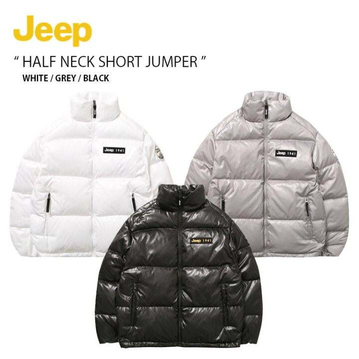 楽天市場】Jeep ジープ ダウンジャケット HALF NECK SHORT JUMPER  