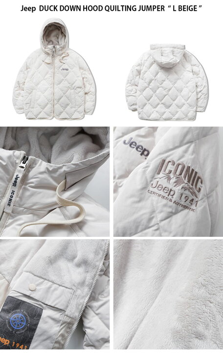 楽天市場】Jeep ジープ ダウンジャケット DUCK DOWN HOOD QUILTING 