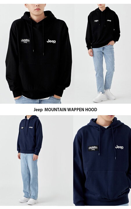 楽天市場】Jeep ジープ パーカー MOUNTAIN WAPPEN HOOD マウンテン 