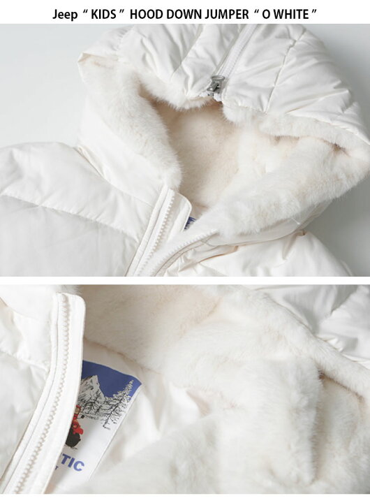 楽天市場】Jeep ジープ キッズ ダウンジャケット HOOD DOWN JUMPER 