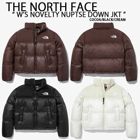 THE NORTH FACE ノースフェイス レディース ダウンジャケット W'S NOVELTY NUPTSE DOWN JACKET ウィメンズ ノベルティ ヌプシ ダウン ジャケット ショートダウン ヌプシダウン ブラック クリーム ブラウン NJ1DN80K/J/L NJ1DP85J/P【中古】未使用品