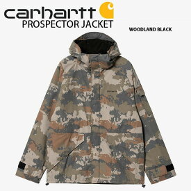 CARHARTT カーハート マウンテンパーカー PROSPECTOR JACKET マウンテンジャケット プロスペクタージャケット 迷彩柄 カモ CAMO メンズ レディース CA22FWJAJH10163001【中古】未使用品