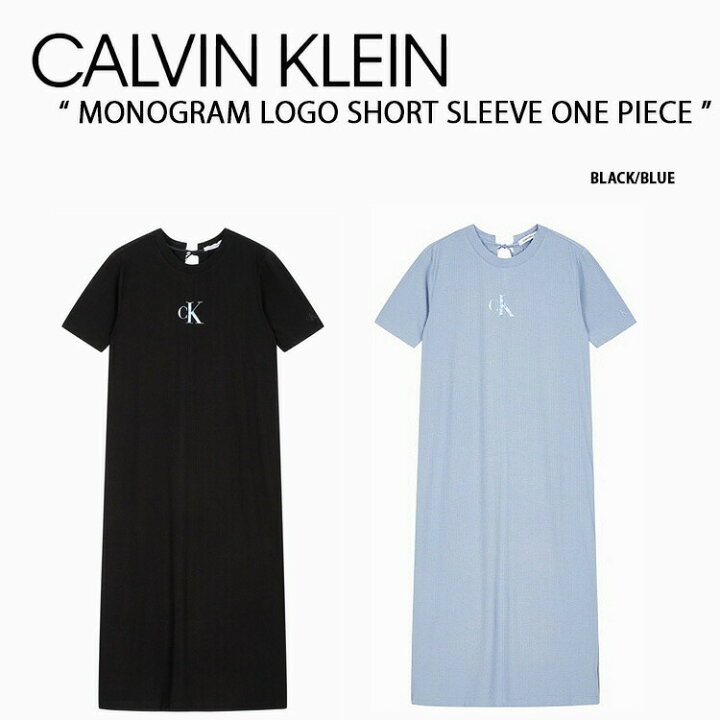 楽天市場】Calvin Klein カルバンクライン ワンピース MONOGRAM LOGO 