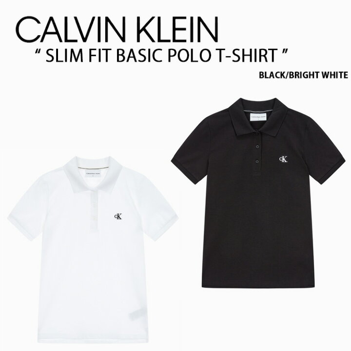 楽天市場】Calvin Klein カルバンクライン ポロシャツ SLIM FIT BASIC 
