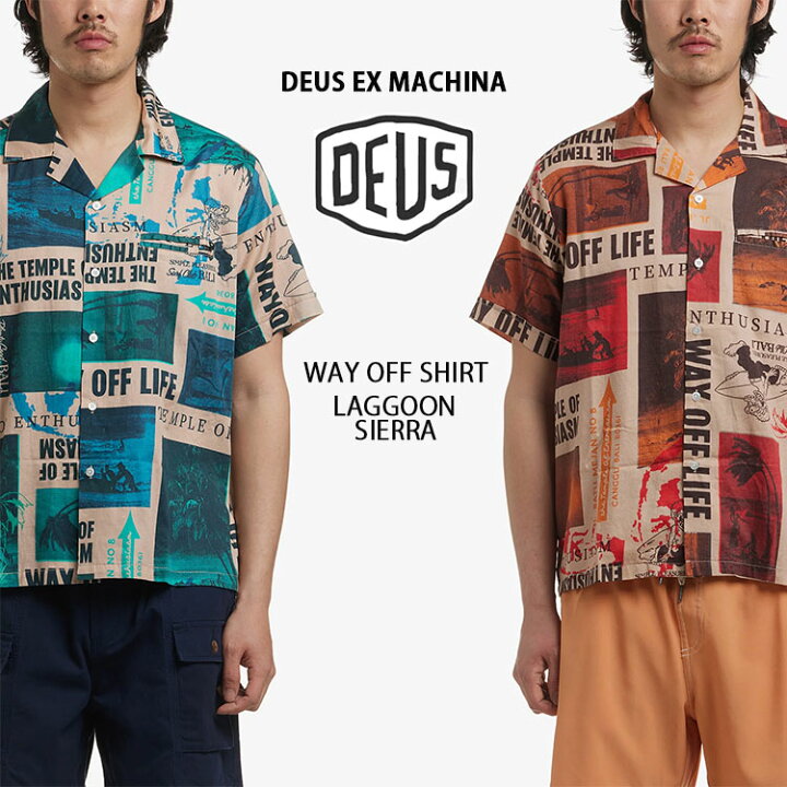 楽天市場】Deus Ex Machina デウスエクスマキナ プリントシャツ WAY 