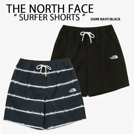 THE NORTH FACE ノースフェイス サーフパンツ ボードパンツ SURFER SHORTS ショートパンツ ラッシュガード マリンショーツ NAVY BLACK 冷感素材 スポーツウェア ブラック グレー パープル メンズ レディース NS6NP17A/C【中古】未使用品