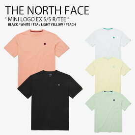 THE NORTH FACE ノースフェイス Tシャツ MINI LOGO EX S/S R/TEE ミニ ロゴ ショートスリーブ ラウンドネック ティーシャツ 半袖 ワッペン ロゴ ブラック ホワイト グリーン イエロー ピンク WHITELABEL メンズ レディース 男性用 女性用 NT7UP13J/K/L/M/N【中古】未使用品