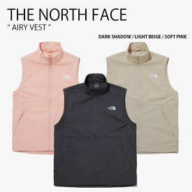 THE NORTH FACE ノースフェイス ベスト AIRY VEST エアリー ベスト ジレ ベストジャケット ジレベスト ロゴ カジュアル ストリート アウトドア グレー ベージュ ピンク メンズ レディース 男性用 女性用 男女共用 NV3LP00B/C/D【中古】未使用品