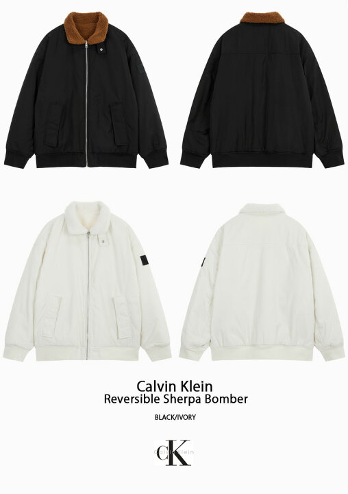 楽天市場】Calvin Klein カルバンクライン ジャケット REVERSIBLE 