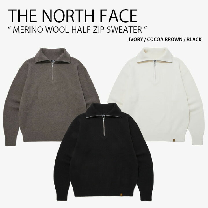 楽天市場】THE NORTH FACE ノースフェイス ニット MERINO WOOL HALF  