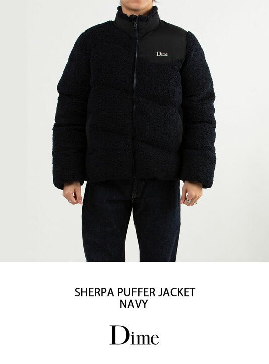 楽天市場】Dime ダイム フリース ボアフリース SHERPA PUFFER JACKET  