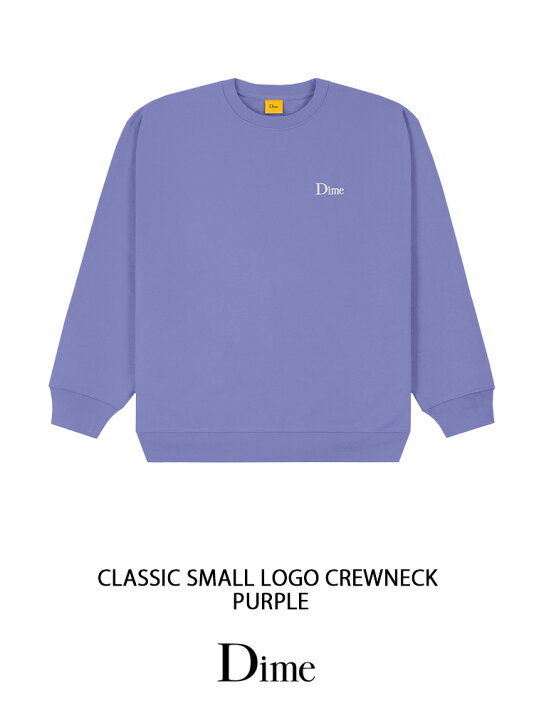 楽天市場】Dime ダイム スウェット CLASSIC SMALL LOGO CREWNECK  