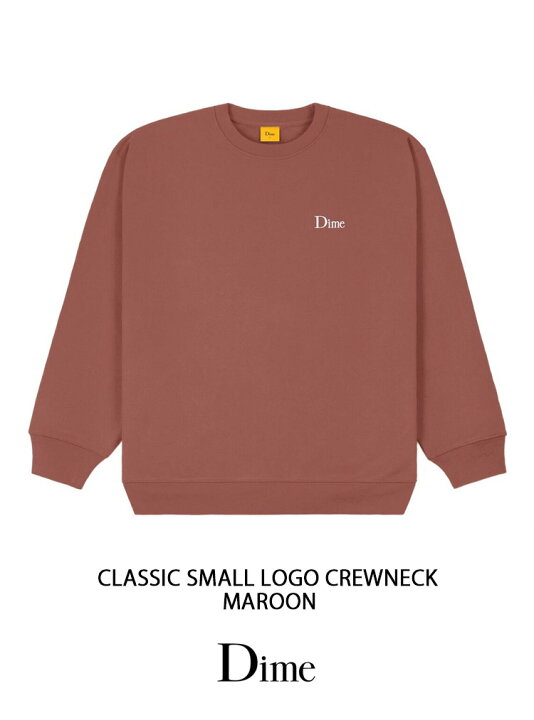 楽天市場】Dime ダイム スウェット CLASSIC SMALL LOGO CREWNECK 