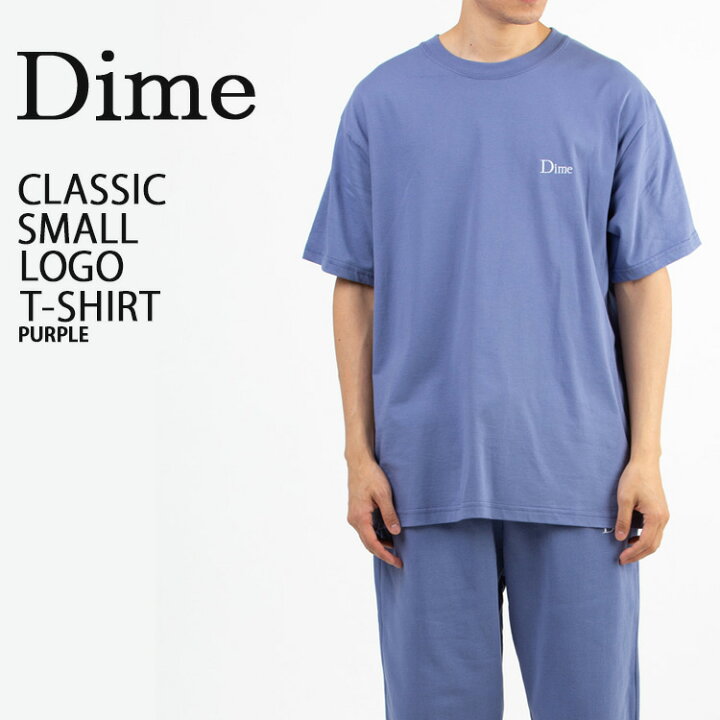 楽天市場】Dime ダイム Tシャツ CLASSIC SMALL LOGO T-SHIRT PURPLE 