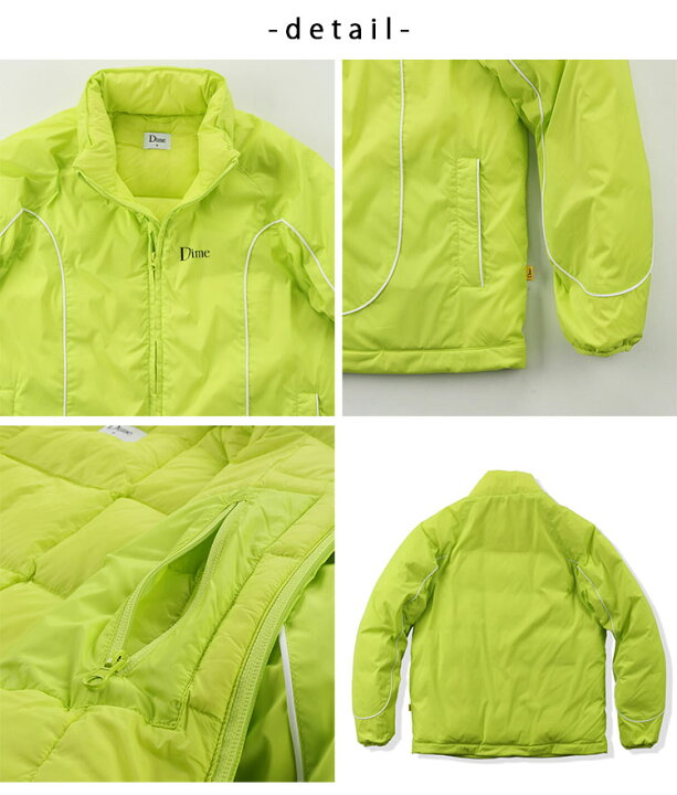 楽天市場】Dime ダイム ダウンジャケット COURT PUFFER JACKET NEON  