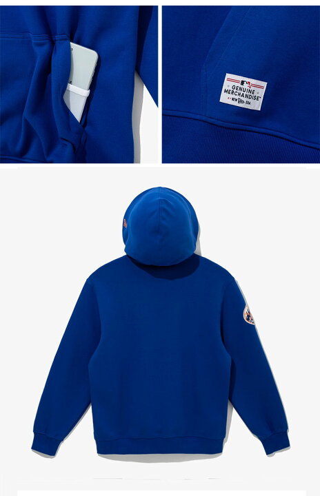 楽天市場】NEWERA ニューエラ パーカー AP MLB SLEEVE PATCH HD41 