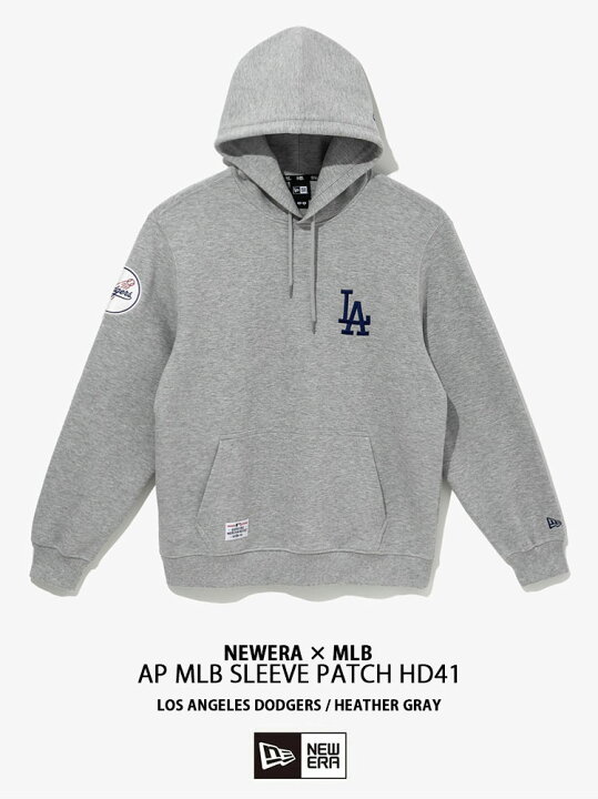 楽天市場】NEWERA ニューエラ パーカー AP MLB SLEEVE PATCH HD41 