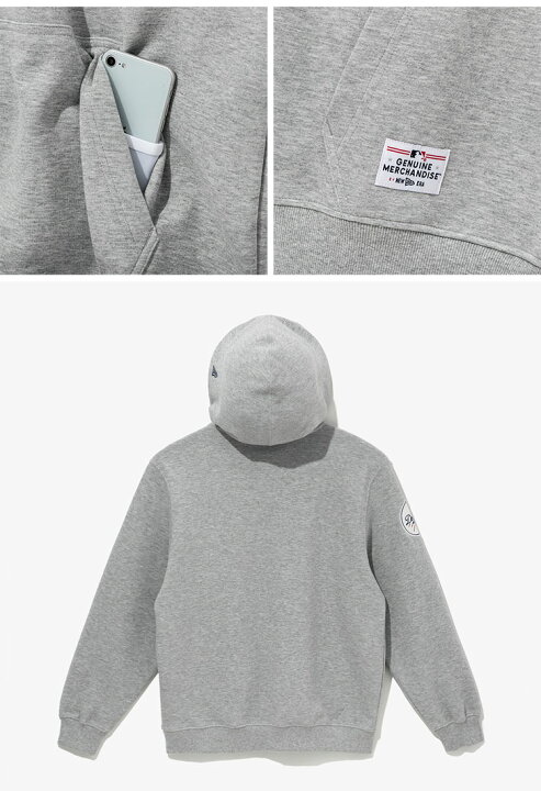 楽天市場】NEWERA ニューエラ パーカー AP MLB SLEEVE PATCH HD41 