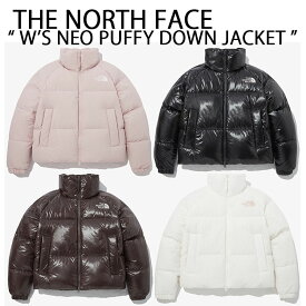 THE NORTH FACE ノースフェイス レディース ダウンジャケット W'S NEO PUFFY DOWN JACKET ショートダウン グロッシー BROWN BLACK IVORY PINK レディースダウン NJ1DP84K/J/L/M【中古】未使用品