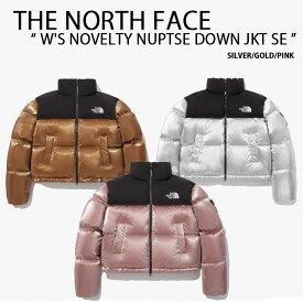 THE NORTH FACE ノースフェイス レディース ダウンジャケット W'S NOVELTY NUPTSE DOWN JACKET SE ノベルティ ヌプシ ダウン ジャケット SE SILVER GOLD PINK ゴールド シルバー ピンク NJ1DP87J/K/L【中古】未使用品