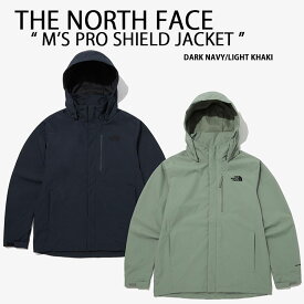 THE NORTH FACE ノースフェイス マウンテンジャケット M'S PRO SHIELD JACKET マウンテンパーカー KHAKI NAVY ジャケット トレイルジャケット カジュアル ストリート ロゴ メンズ レディース NJ2HP52B/C【中古】未使用品