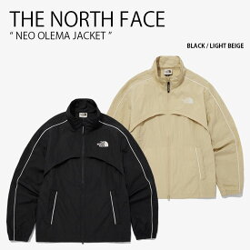 THE NORTH FACE ノースフェイス ナイロンジャケット NEO OLEMA JACKET ネオ オレマ ジャケット ウーブンジャケット ロゴ カジュアル ストリート WHITELABEL ブラック ベージュ メンズ レディース 男性用 女性用 男女共用 NJ3BQ05J/K【中古】未使用品