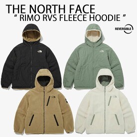 THE NORTH FACE ノースフェイス フリースジャケット RIMO RVS FLEECE HOODIE リバーシブル フリース フーディ ボアフリース ジャケット パディングジャケット WHITELABEL メンズ レディース NJ4FP54K/J NJ4FN54【中古】未使用品