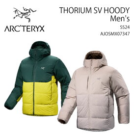 ARC'TERYX アークテリクス ダウン ジャケット THORIUM SV HOODY MEN'S AJOSMX07347 トリウム SV フーディジャケット メンズ 男性用【中古】未使用