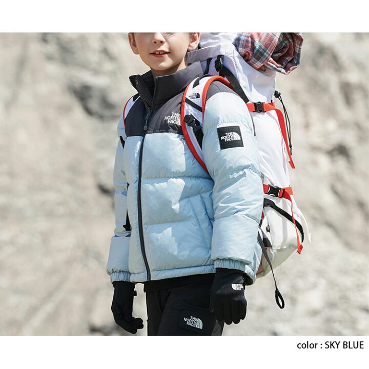 楽天市場】THE NORTH FACE ノースフェイス キッズ リバーシブル ダウン  