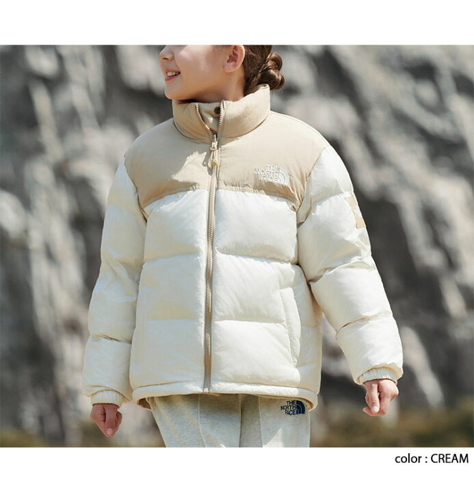 楽天市場】THE NORTH FACE ノースフェイス キッズ リバーシブル ダウン  