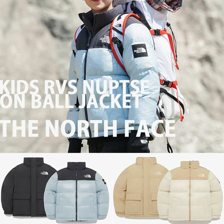 楽天市場】THE NORTH FACE ノースフェイス キッズ リバーシブル ダウン  