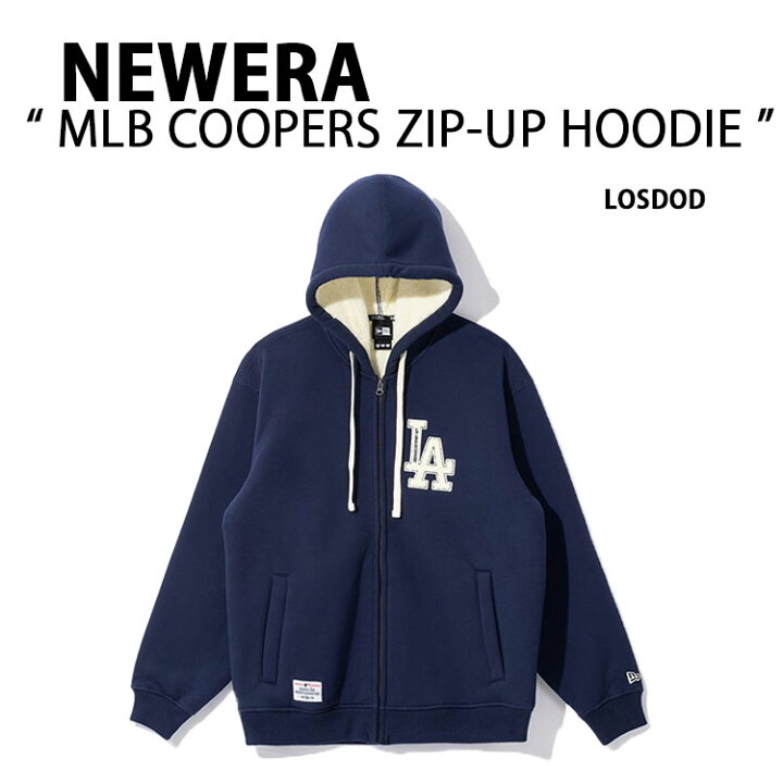 楽天市場】NEWERA ニューエラ ボアジップアップパーカー AP MLB 