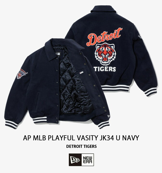 楽天市場】NEWERA ニューエラ スタジャン ブルゾン AP MLB PLAYFUL 