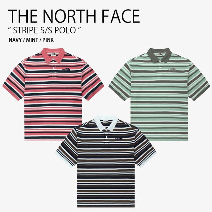 楽天市場】THE NORTH FACE ノースフェイス ポロシャツ STRIPE S/S POLO 