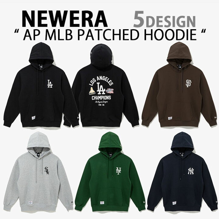楽天市場】NEWERA ニューエラ パーカー フーディー AP MLB PATCHED 