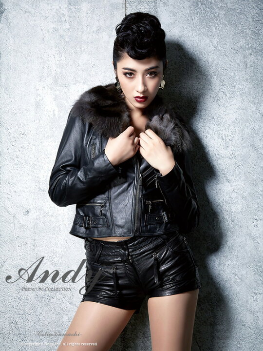 楽天市場】Andy ライダースジャケット AN-HK050 AN-HK194 フォックス  