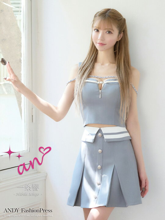 楽天市場】an ドレス AOC-3683 セットアップ ミニドレス Andyドレス  